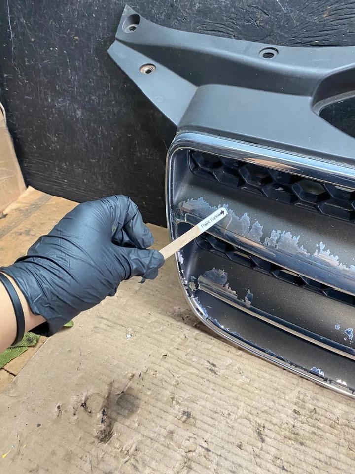 Parrilla superior delantera Hyundai Santa Fe 2007 a 2009 OEM S5809 DG Foto 4 de 4