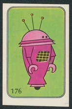 1984 MAD MONSTER OF MUNI MULA HANNA BARBERA REYAUCA VENEZUELA CARD #176