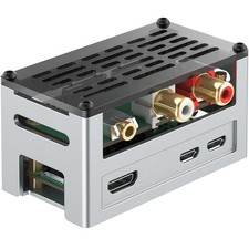 Raspberry Pi Zero Aluminum Alloy Case with Heat Sink - Passive Cooling, Venti...