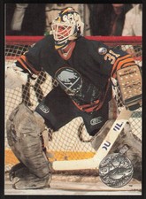 Daren Puppa, 1991-92 Pro Set Platinum, #9, Buffalo Sabres,