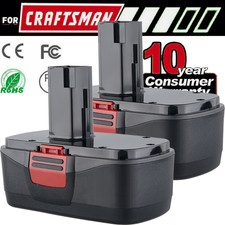 2PACK for Craftsman 19.2 Volt 11375 Battery C3 DieHard 130279005 11376 130279003
