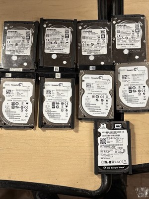 Mixed Major Brand 1TB 5400 RPM 2.5'' Laptop HDD 320 GB