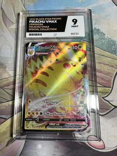 ACE 9 Pikachu VMAX Swsh286 Swsh: Sword & Shield Black Star Promo Card Holo