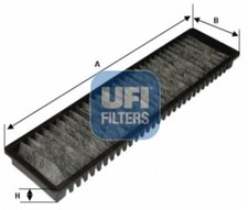 UFI Innenraumfilter Aktivkohlefilter für MINI Mini R50 R53 R52 54.137.00