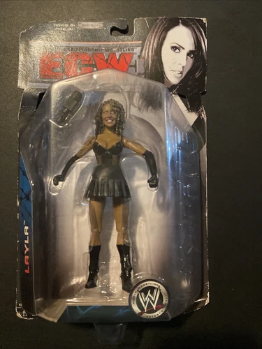 WWE Layla ECW Series 3 Wrestling Action Figure 2007 Jakks Pacific W5