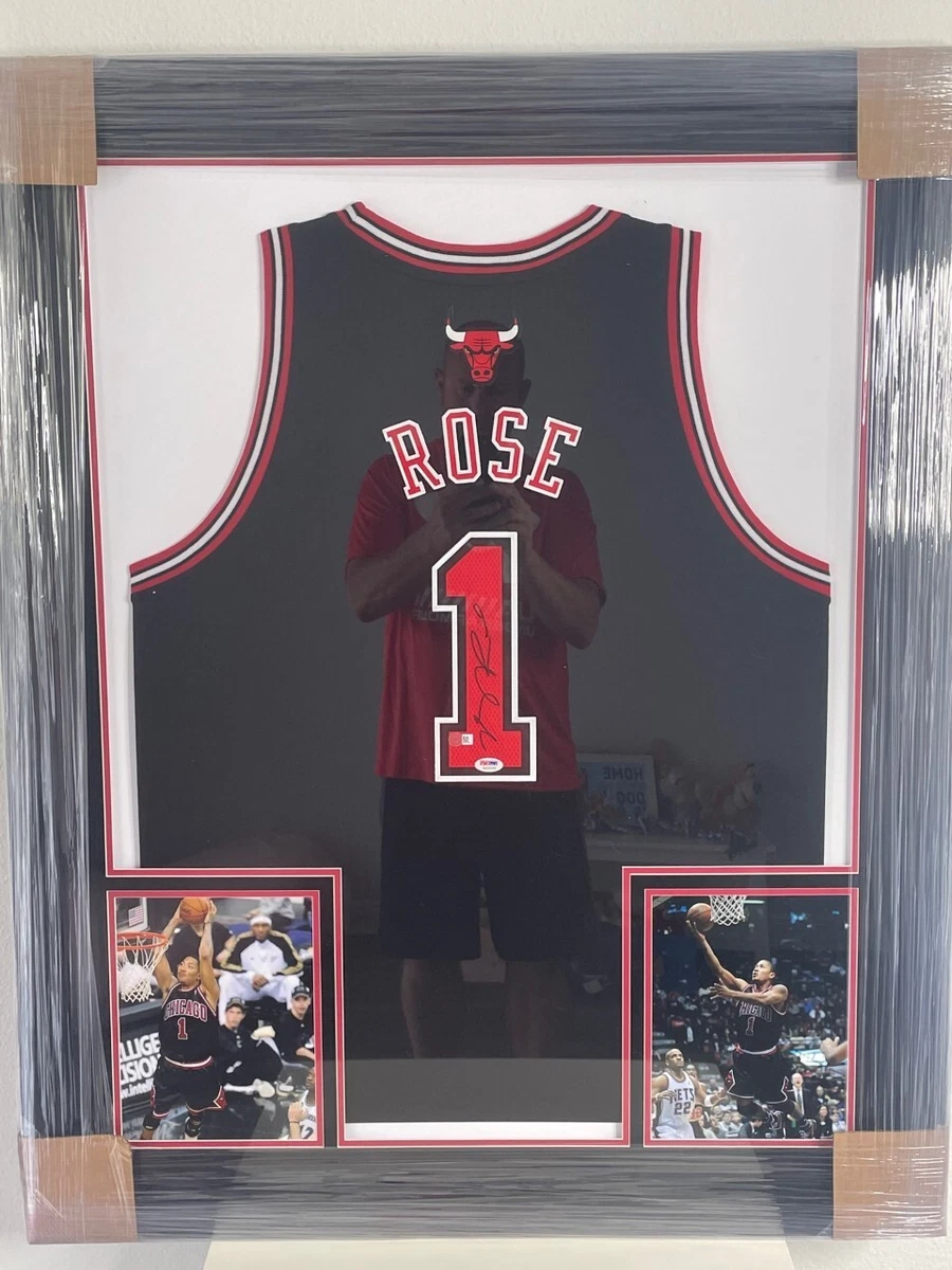 Derrick Rose autographed jersey for sale. I guarantee it's