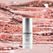 Plated Skin Science Daily Serum 1.0 oz NEW