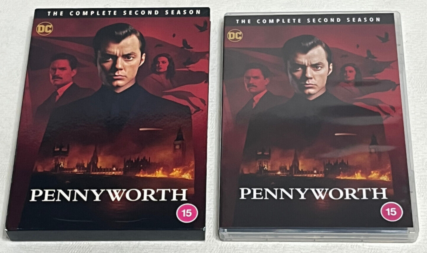 DC PENNYWORTH : Complete Second Season 2nd - DVD Boxset In Vgc (FREE UK P&P)