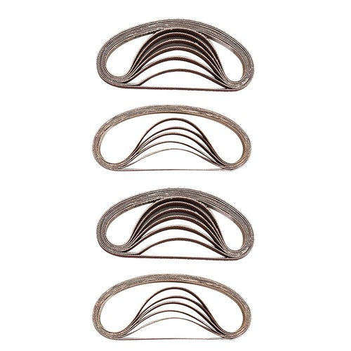 25 abrasivi?nder 330 x 10 mm MIX grana 60-120 nastro abrasivo carta abrasiva levigatura - Foto 6 di 6