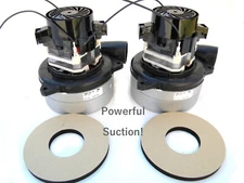 Carpet Cleaning Extractor 2-Stage Extractor Vacuum Motors (Set Of 2) W/Gasket
