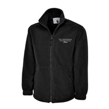 PERSONALISED HOSPITAL FLEECE JACKET WORKWEAR EMBROIDERED WITH CUSTOM TEXT UNISEX
