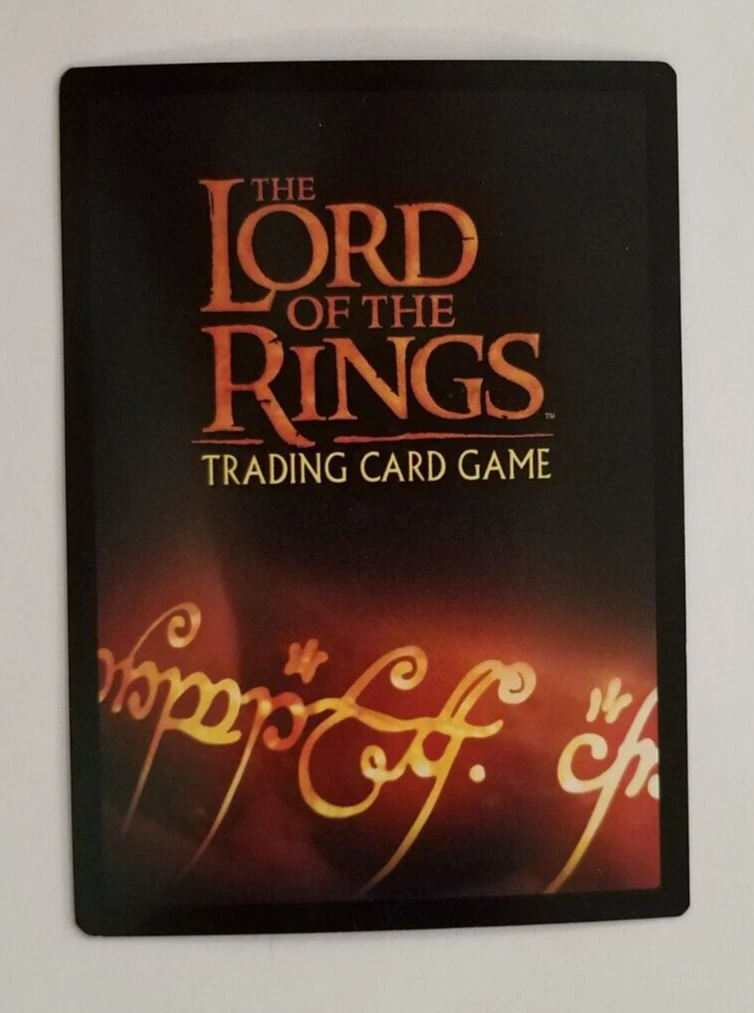 LOTR CCG/TCG Lord of the Rings The One Ring Answer to All Riddles Tengwar 4R1 NM