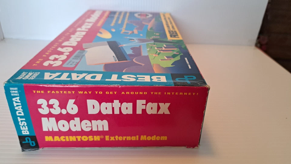 De colección Mejor módem de fax de datos externo para Macintosh 33,6 v.34 Foto 4 de 4