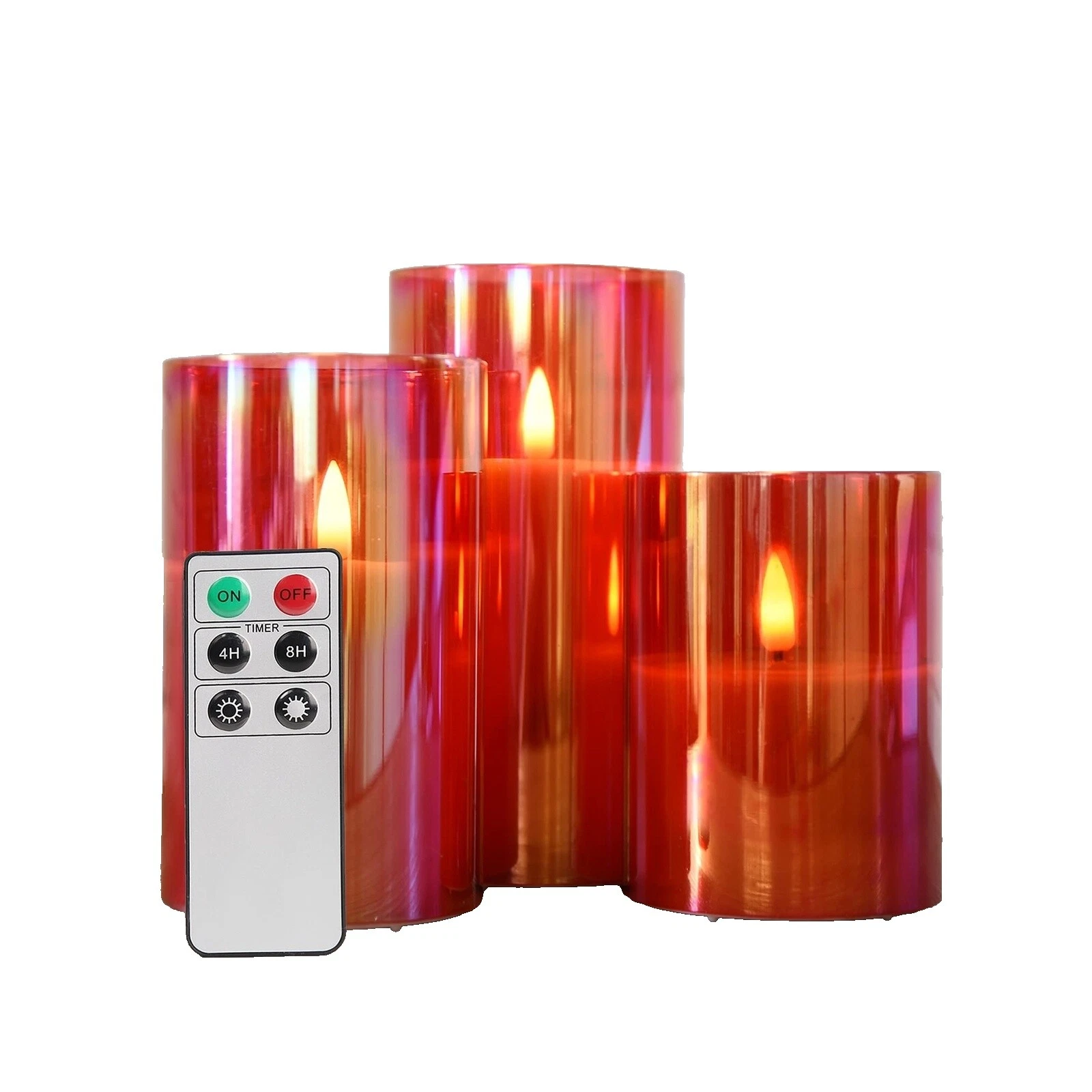 Paraffin Wax Flameless/LED Décor Candles