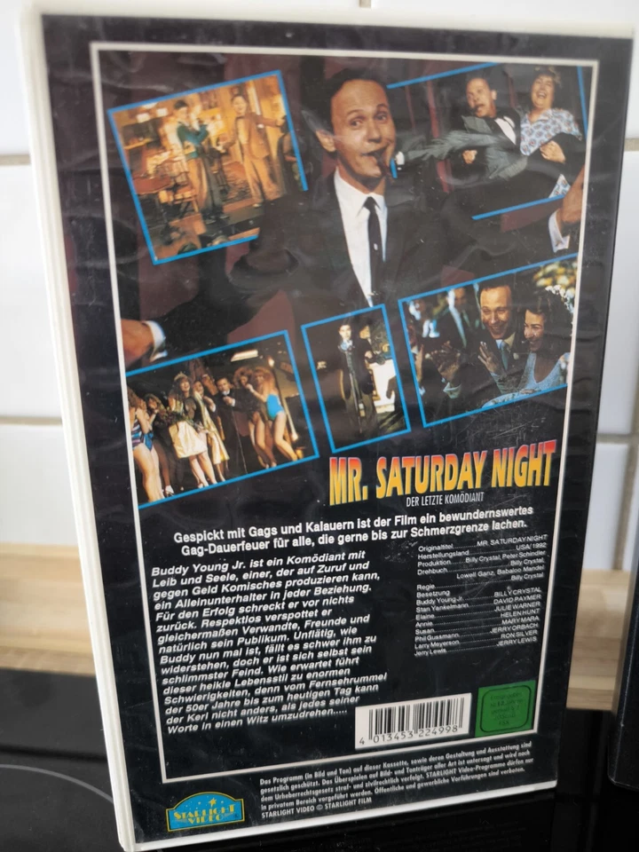 [VHS] ►MR. SATURDAY NIGHT- DER LETZTE KOMÖDIANT (1992)◀︎ Billy Crystal | Rarität - Bild 2 von 4