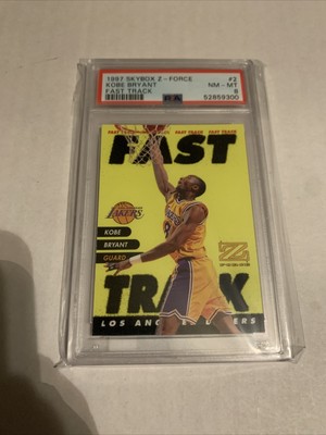 Kobe Bryant 1997 Skybox ZForce Fast Track PSA 8 | eBay