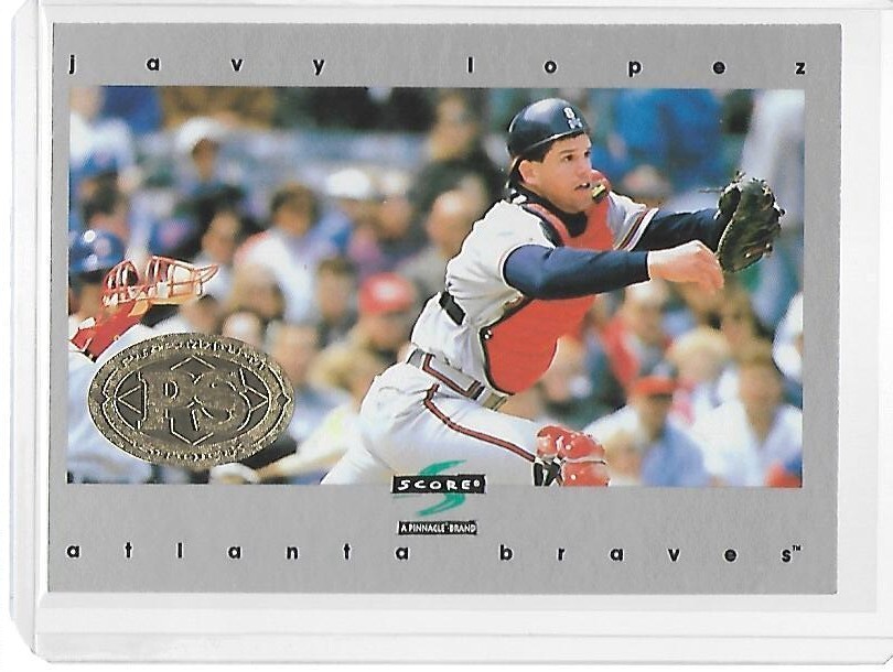 1997 Score Premium Stock #105 Javier Lopez