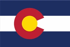 COLORADO STATE FLAG DECAL STICKER 3M VINYL US MADE TRUCK VEHICLE WINDOW WALL CAR