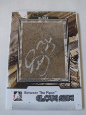 2009-10 Between The Pipes Glove Save Black Version 1 Of 30 Autograph Sean Burke