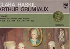 PHILIPS STEREO - HASKIL GRUMIAUX / MOZART VIOLIN SONATAS MAROON LUXURY ALBUM NM