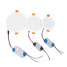 Dimmable Round LED Ceiling Light 5W 9W 12W 18W Recessed Lamp Downlight AC85-265V