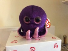 Ty Beanie Boo INKY the Octopus-Store Exclusive 6"~Near Mint