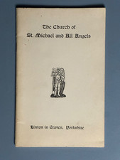 The Church of St Michael & all Angels, Linton in Craven, Yorks,  1955, Booklet