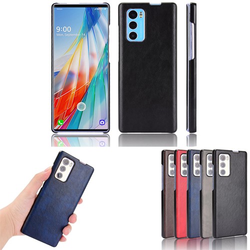 Leder Tasche Schutzhülle Case Cover für LG Wing LM-F100N 5G Dual Screen Phone HU