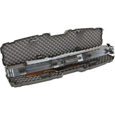 Pro-Max Pillared Double Gun Single Scoped Rifle Case Anglers Hunters Outdoor