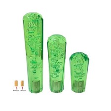 Jdm Crystal Shift Knob Stick Transparent Green Bubble Manual Gear Shifter Jdm Crystal Shift Knob Stick Transparent Green Bubble Manual Gear Shifter