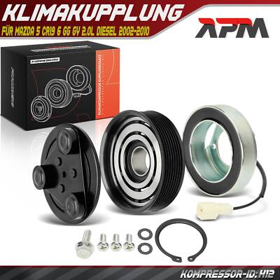 Magnetkupplung Klimakompressor für Mazda 5 CR19 6 GG GY 2.0L Diesel 2002-2010