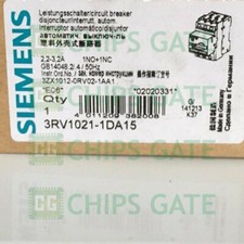 1PCS New Siemens Manual Motor Starter 3RV1021-1DA15 2.2-3.2A Fast Ship