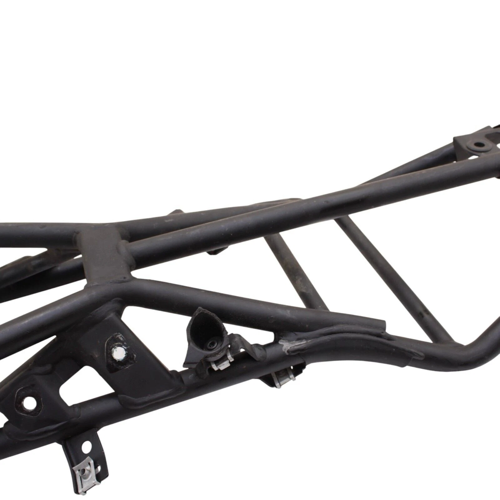 2007 2008 DUCATI 1098 SUBFRAME BRACKET SUPPORT BLACK MOUNT STRAIGHT