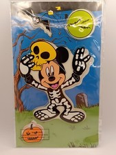 Disney Mickey Mouse As Skeleton Halloween Jelz Or Window Clings