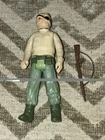 ORIGINAL VINTAGE 1984 KENNER PRUNE FACE STAR WARS JEDI ACTION FIGURE with GUN