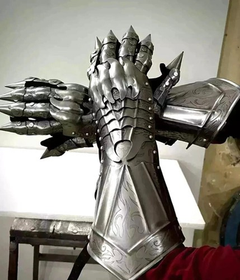 #ad #ad Medieval Metal Gothic Knight Style Gauntlets Functional Armor Gloves $94.05