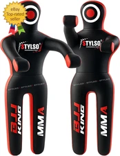 Un-Filled Grappling Dummy Wrestling Dummy Jiu Jitsu Dummy for BJJ MMA Judo Karat