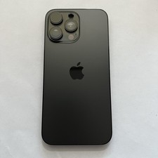 Original Back Glass Housing Cover Frame Replacement For iPhone 14 Pro Max Black
