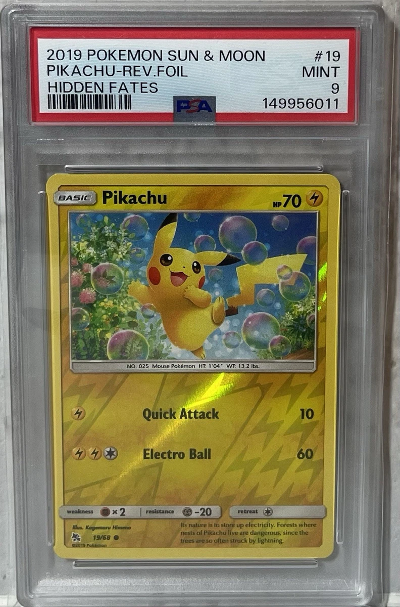Pikachu Pokémon TCG Sun & Moon Common Individual Collectible Card