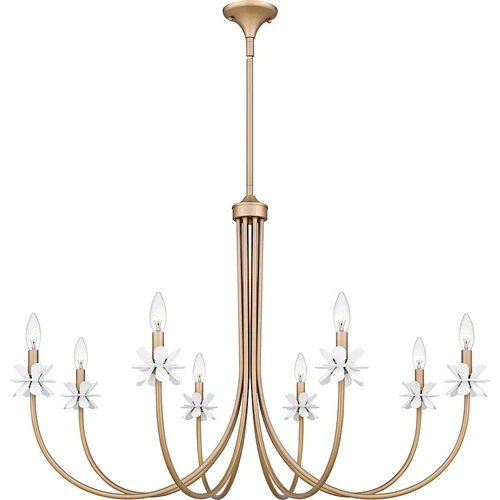 Quoizel Remy 8Light Chandelier, Bronze Gold/ - REY5042BGD - Picture 1 of 1