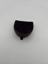 100 Leather Horse Shoe Style Change Purse Brown 6223