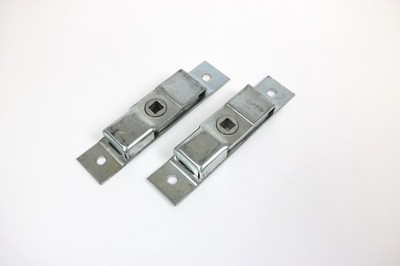 2 x Zungenschloss 125 x 25 mm verzinkt für PKW Anhänger Schloss