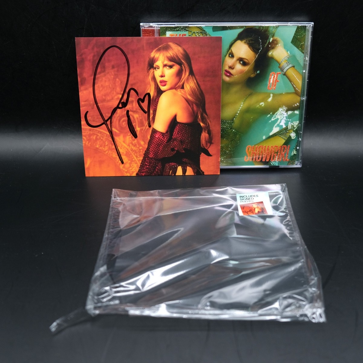 LONG Taylor Swift Signed Autographed The Life Of A Showgirl TLOAS