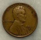1928-S Wheat Cent - F - Fine