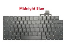 New UK Layout Keyboard Midnight Blue For MacBook Air Retina 15" A3114 M3 2024