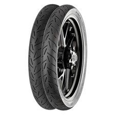 T 80 Townmate ContiStreet Tyre Pairs 2.50-17 & 2.50-17 Yamaha T 80 Townmate 1988