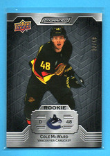 23-24 UPPER DECK ENGRAINED Cole McWard EBONY ROOKIE #'d 32/49