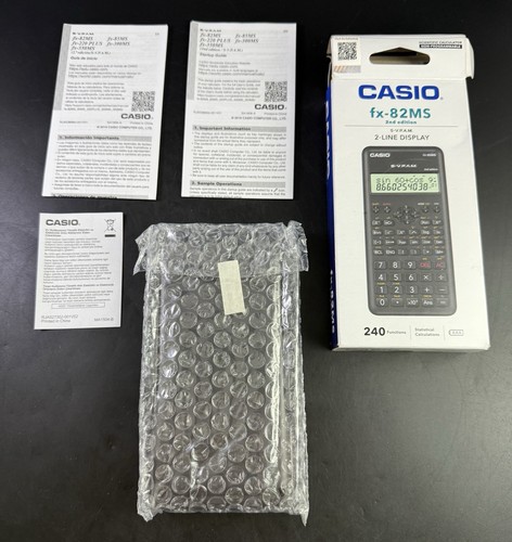 Casio FX-82MS 2nd Edition240 Functions 2-Line Display Scientific Calculator Vk05 - Picture 5 of 5
