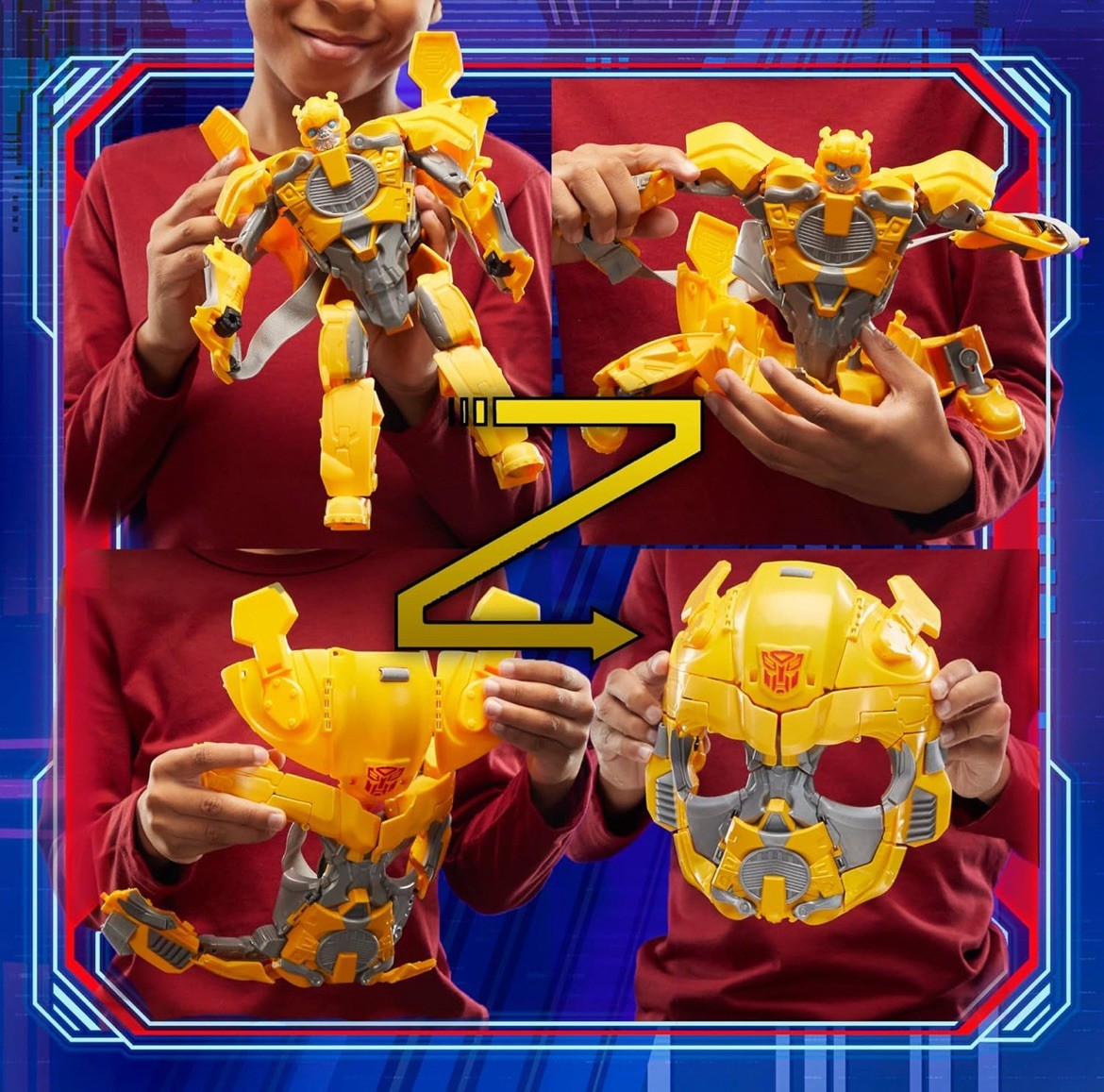 2024 Hasbro - Transformers One 2-in-1 Bumblebee B-127 9.8in Action