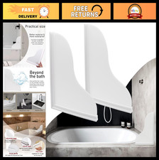 Waterproof Shower Splash Guard Kit - Large Self-Adhesive Corner Guards, 2 Pack